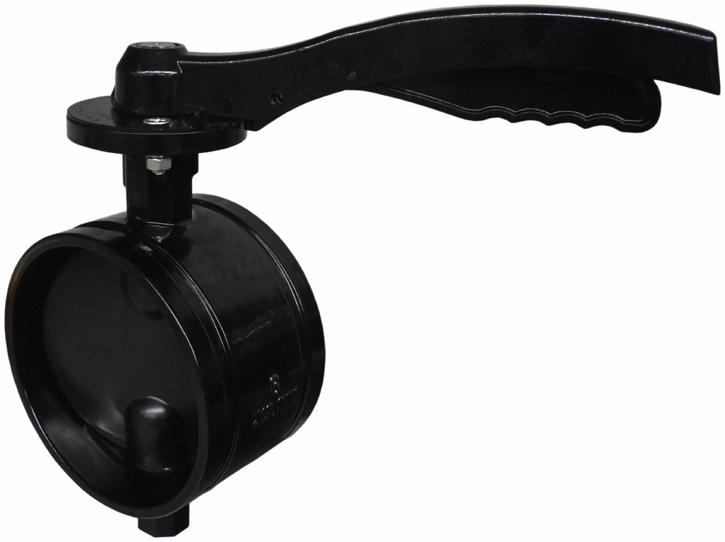 3 GRVD EPDM DISC BFV W/HDL