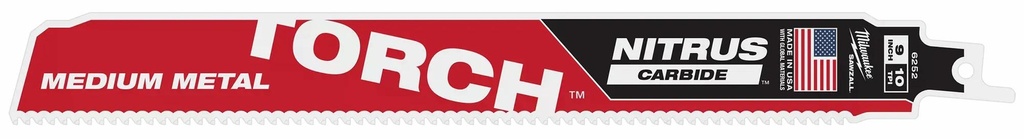 9" 10TPI NITRUS MEDIUM METAL 1PK