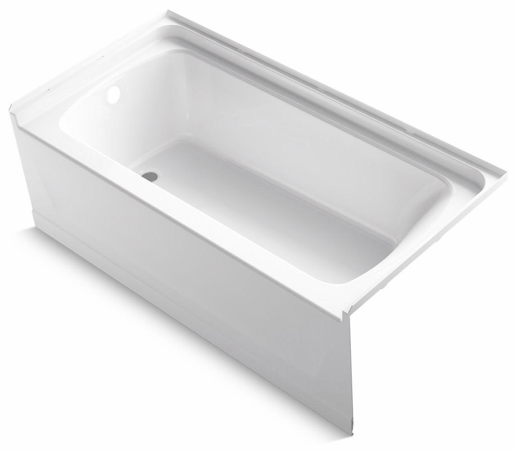 Ensemble 60 x 30 Vikrell Tub with LH Drain