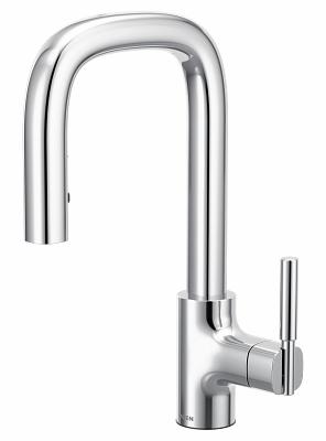 Tenon Bar Faucet with Pulldown Spray