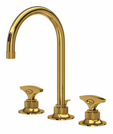 Graceline Widespread Lavatory Faucet With C-Spout