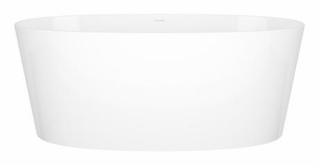 Ios 60" x 32" Freestanding Bathtub with No Overflow