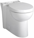 Studio Right Height Round Toilet Bowl with Seat