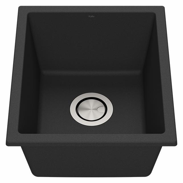 Bacia 15" Granistone 1 Bowl Drop-In/Undermount Bar Sink