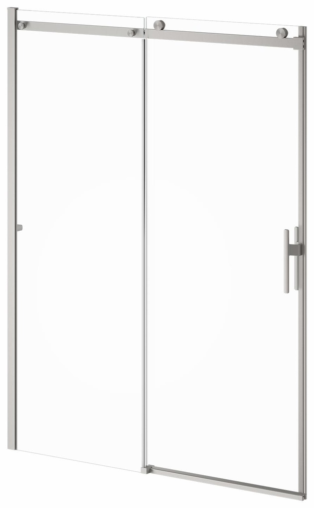 Koncept Evo (Door 1 of 2) 60" x 77" Fixed Panel Sliding Shower Door (Reversible)