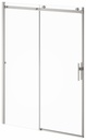 Koncept Evo (Door 1 of 2) 60" x 77" Fixed Panel Sliding Shower Door (Reversible)