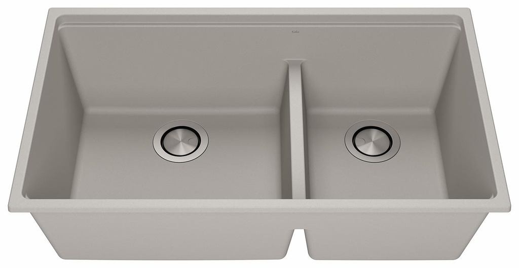 Bacia 33" Granistone 2 Bowl Undermount Kitchen Sink