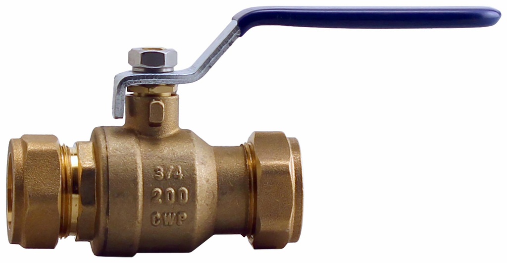 082CP-07NL - 'Nl 3/4"Comp Ball Valve W/Drain'