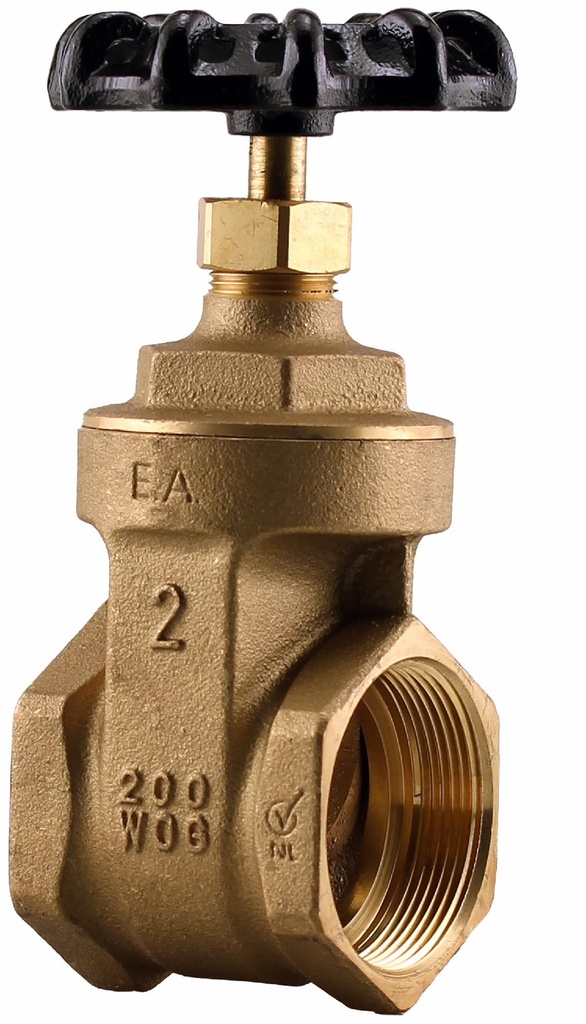 0818-20NL - 'No Lead 2" FPT G.V. 200 Wog'