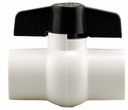 0929S-07 - '3/4" Slip PVC Ball Valve Epdm Seat - Epdm Stem O-Ring'