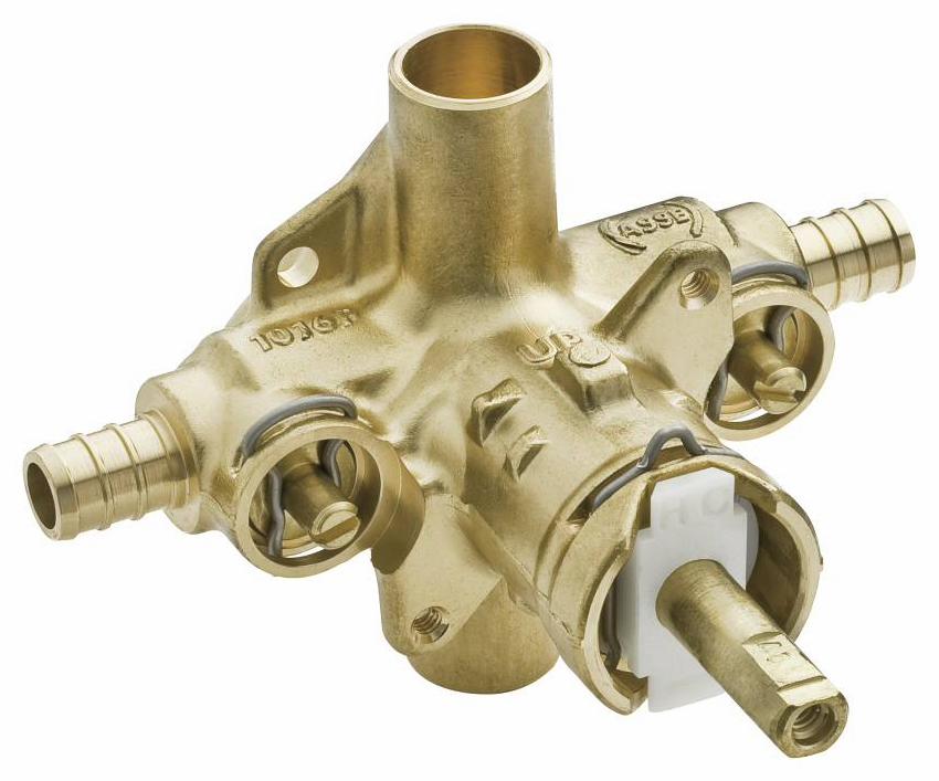 Rough-In for Posi-Temp Tub/Shower (Pex)