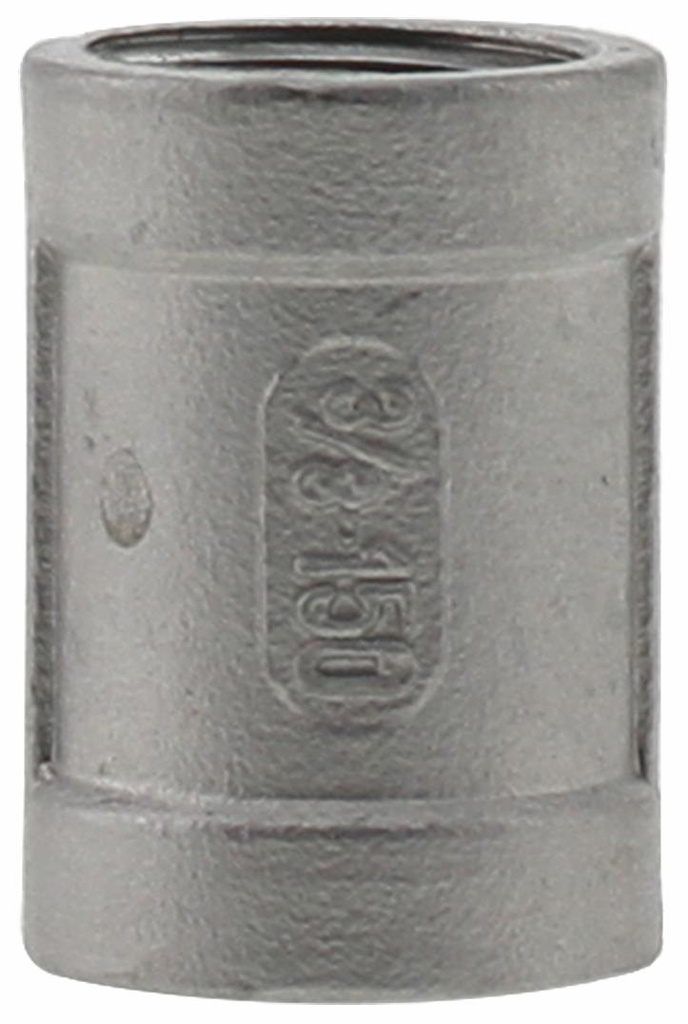 SS304C-03 - '3/8" 304SS Coupling Iso4144'