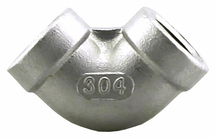 SS304E-02 - '1/4" 304SS Elbow Iso4144'