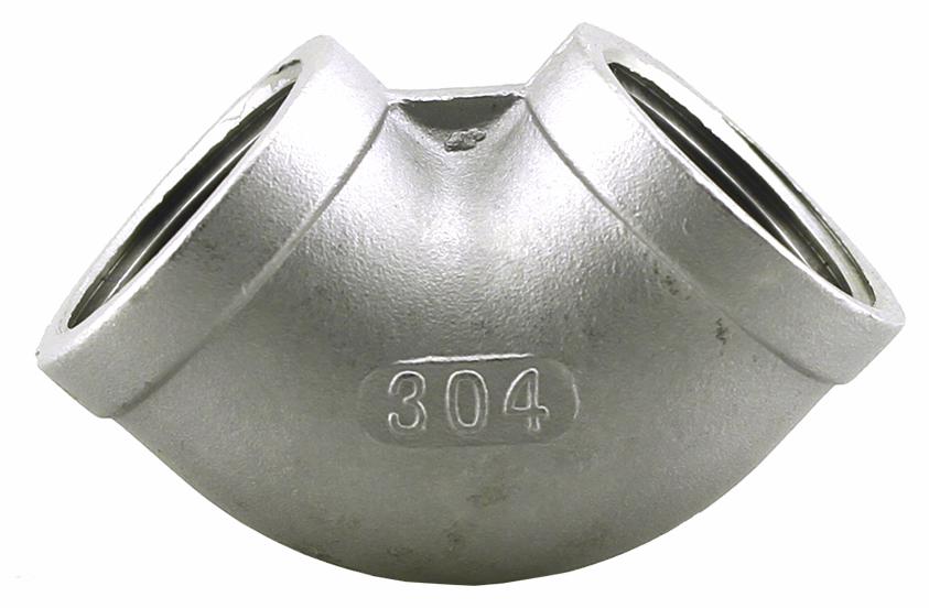 SS304E-10 - '1" 304SS Elbow Iso4144'
