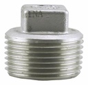 SS304P-10 - '1" 304SS Cored Plug Iso4144'