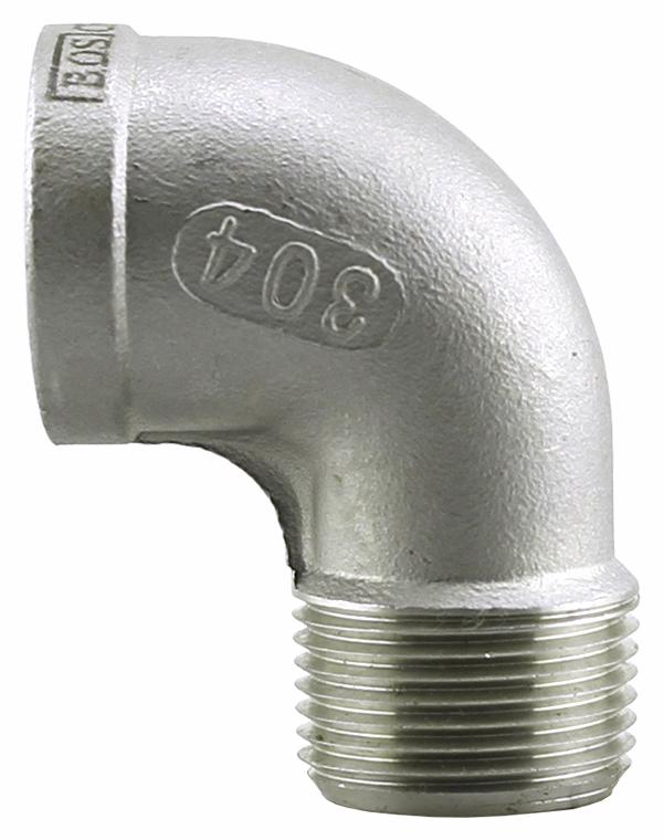 SS304SE-07 - '3/4" 304SS Str Elbow Iso4144'
