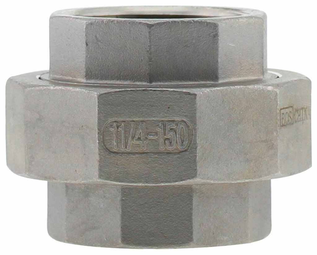 SS304U-12 - '1-1/4" 304SS Union Iso4144'