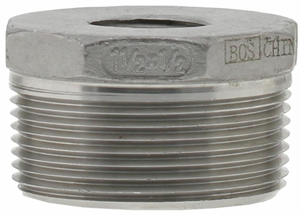 SS316B-1505-3 - '1-1/2" x 1/2" 316SS Bshg Iso4144'