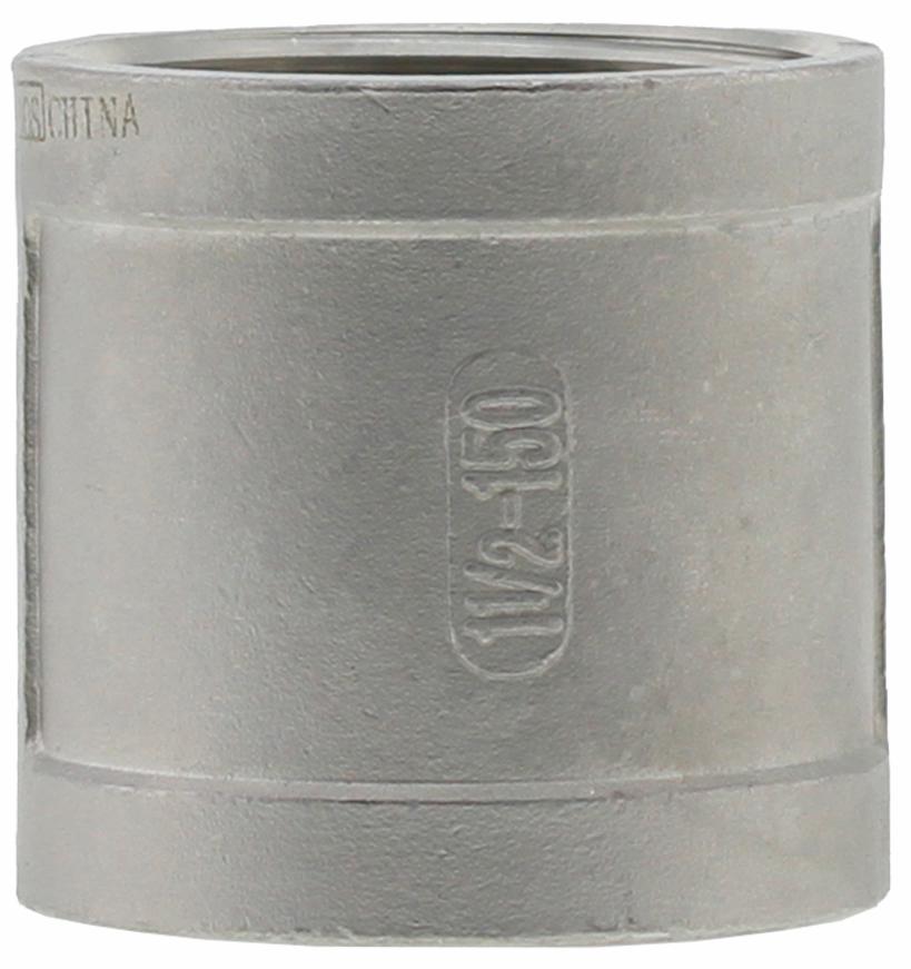 SS316C-15 - '1-1/2" 316SS Coupling Iso4144'