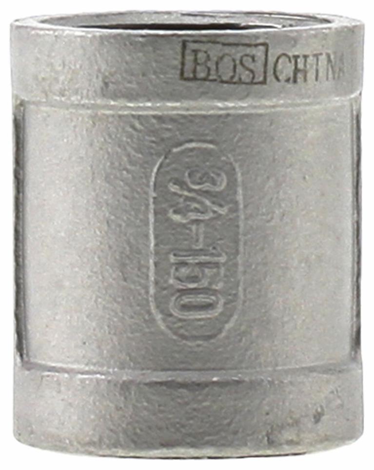 SS316C-07 - '3/4" 316SS Coupling Iso4144'