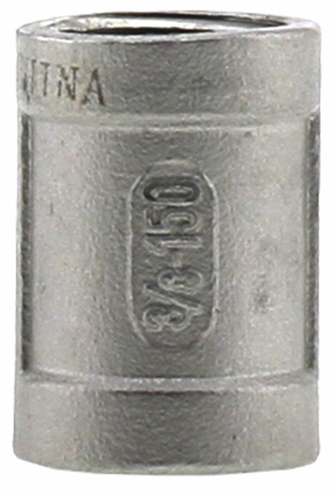 SS316C-03 - '3/8" 316SS Coupling Iso4144'