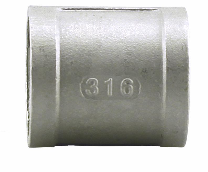 SS316C-10 - '1" 316SS Coupling Iso4144'