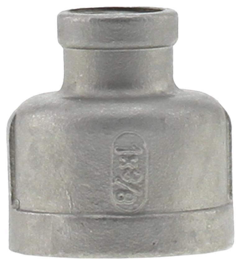 SS316RC-1003-3 - '1" x 3/8" 316SS Rcplg Iso4144'