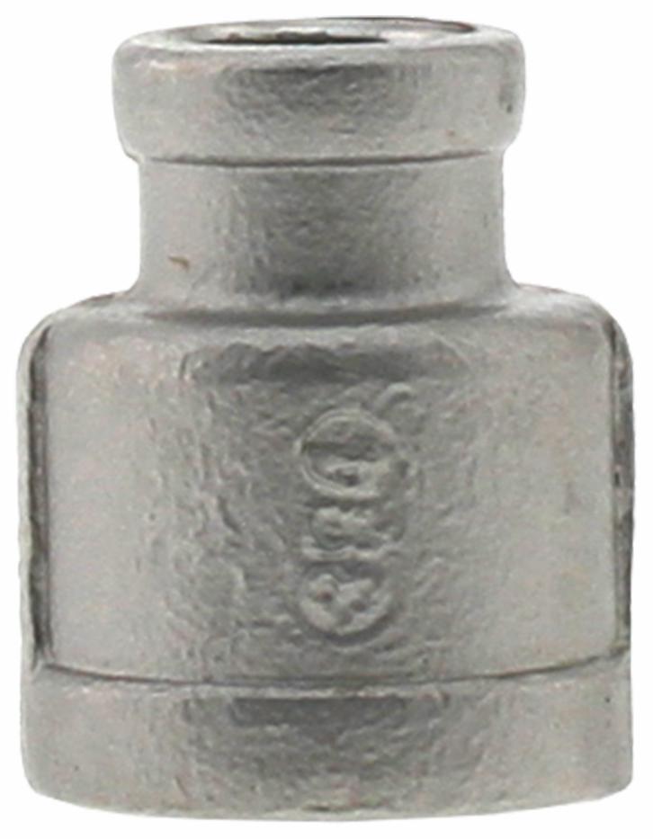 SS316RC-0502 - '1/2" x 1/4" 316SS Rcplg Iso4144'