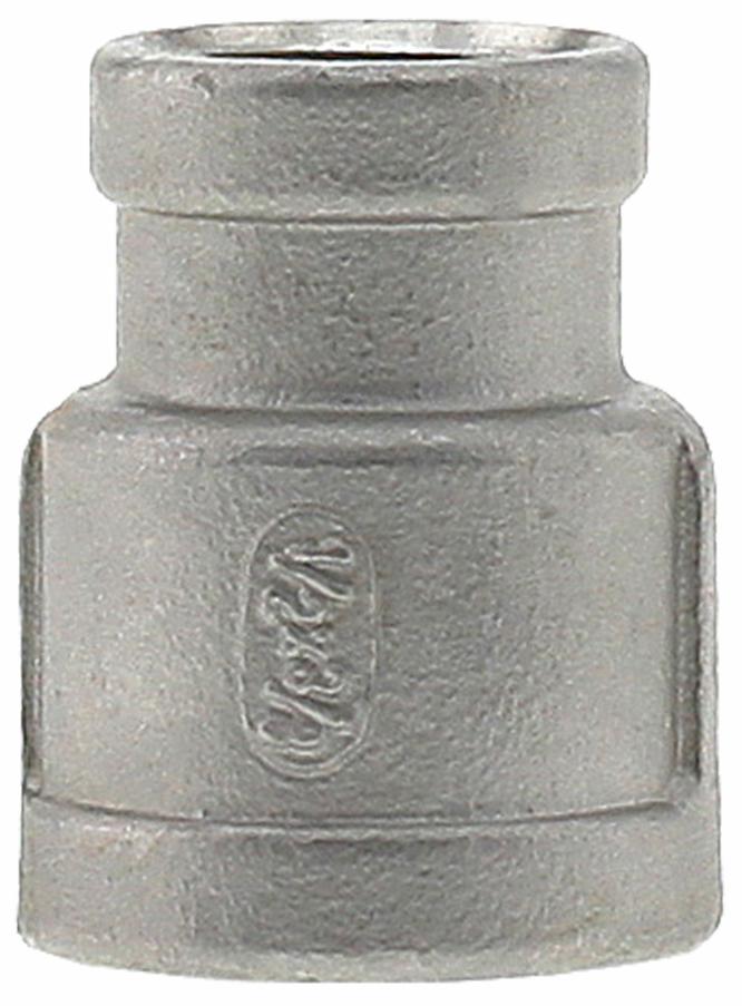 SS316RC-0503 - '1/2" x 3/8" 316SS Rcplg Iso4144'