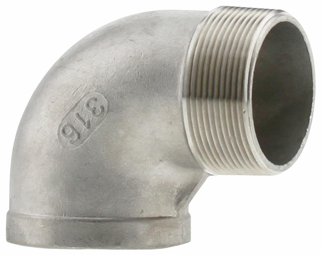SS316SE-20 - '2" 316SS St Elbow Iso4144'