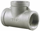 SS316T-10 - '1" 316SS Tee Iso4144'