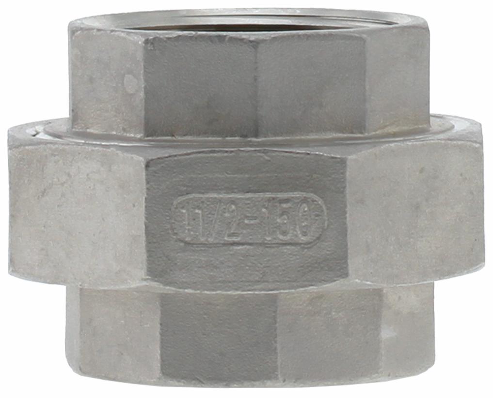 SS316U-15 - '1-1/2" 316SS Union Iso4144'