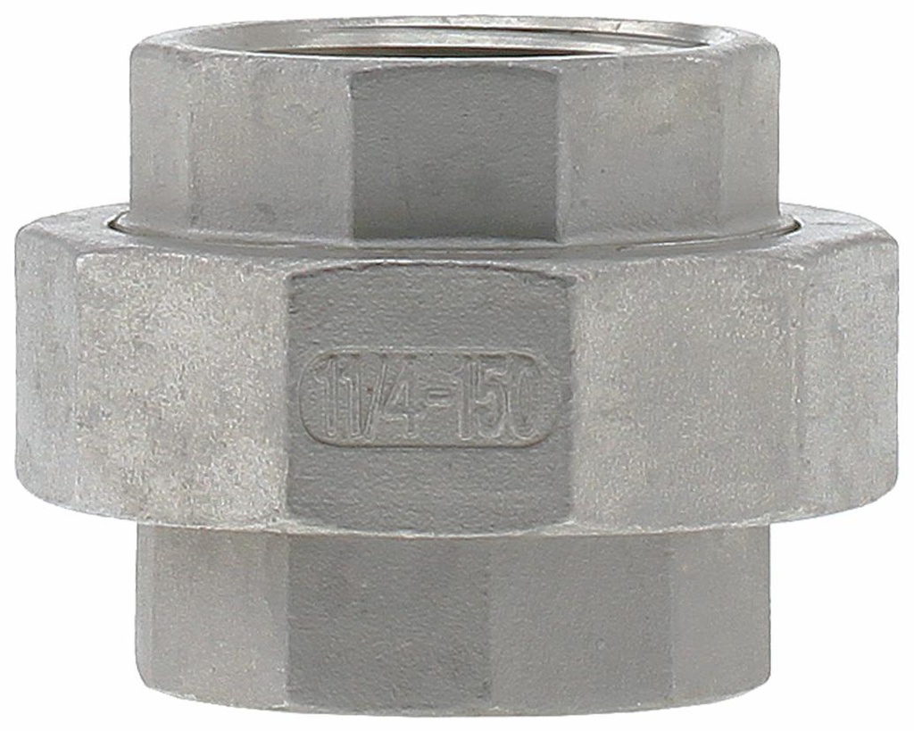 SS316U-12 - '1-1/4" 316SS Union Iso4144'