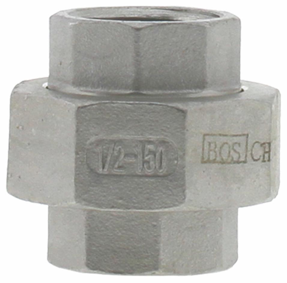 SS316U-05 - '1/2" 316SS Union Iso4144'