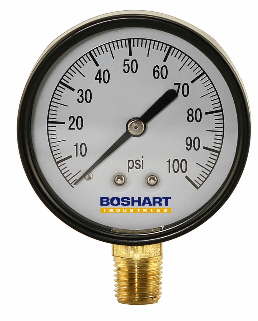 PG25-100NL - 'No Lead 2.5"Dry 1/4"Lm 0-100'