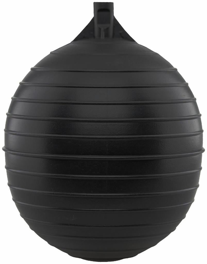 28-BFVF-PL6 - '6" Black Plastic Float 1/4"-20 Sae Female Plast.Conn.'