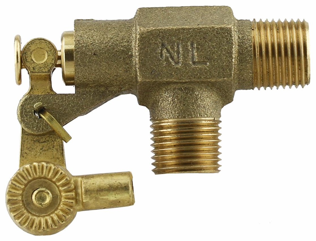 28-BFV-05NL - 'No Ld 1/2" Float Vlv - 1/4"-20 1/2"Mpt In x 1/2"Mpt Out'