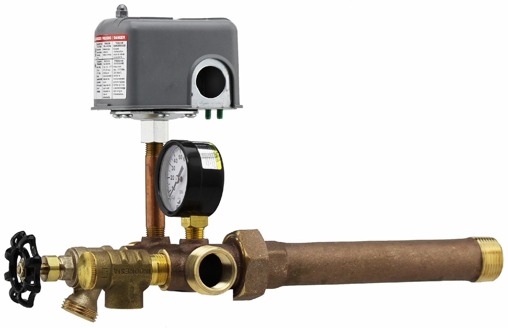 TFP-2TK252UNL - 'Nl Brass Tank Tee Ftng Package 1"Mpt x 10" Tee'