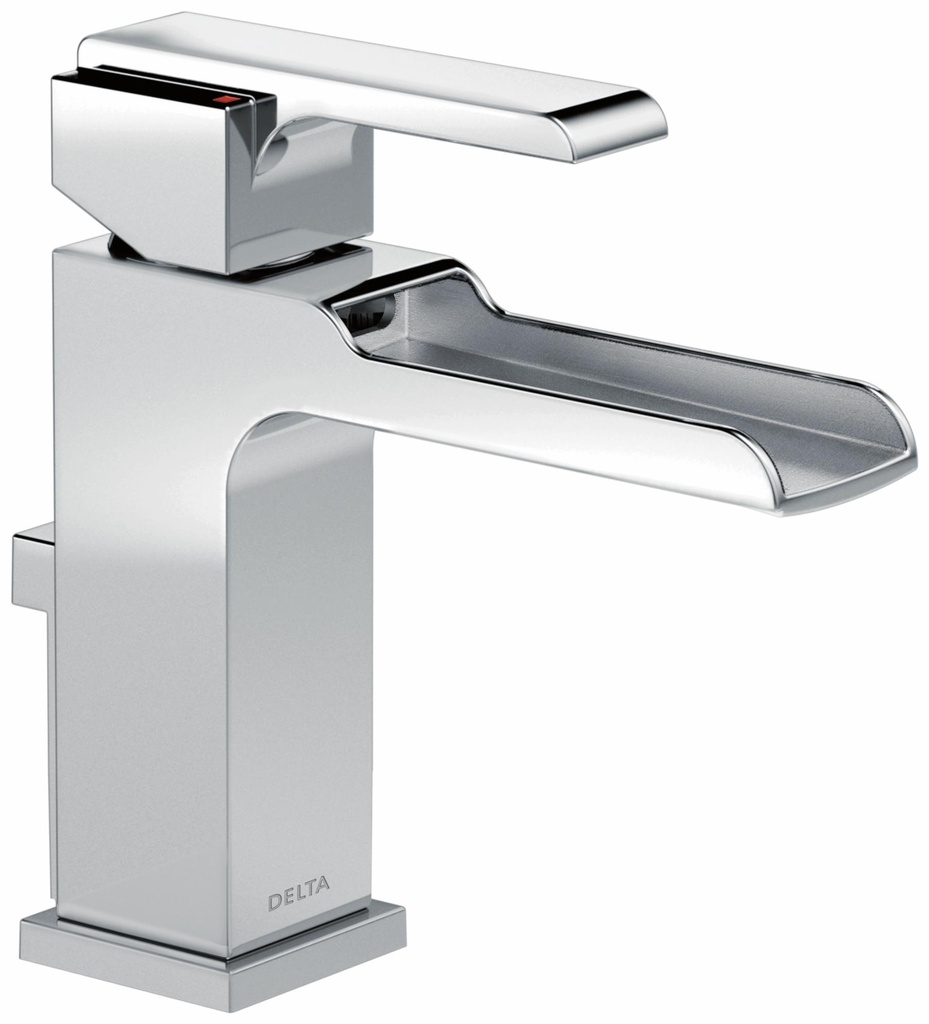 Ara Single Hole Bathroom Faucet with Channel Spout
