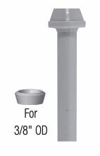 12" Pex Faucet Riser 3/8" OD