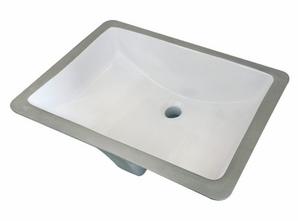 20" x 14" Undermount Bathroom Sink
