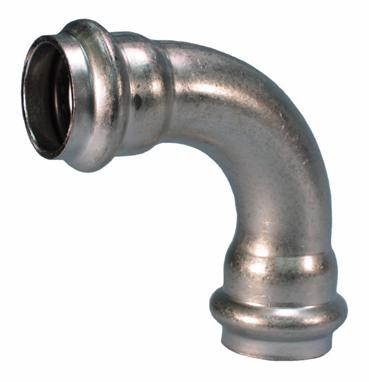 1-1/2" Vic-Press 90 Elbow 304 Stainless Style P586