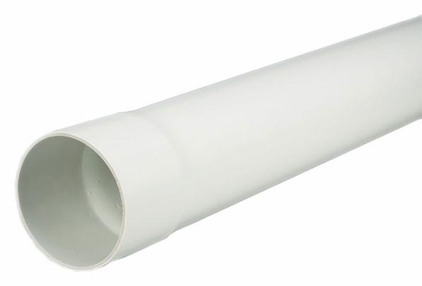 4"x10' PVC SEWER PIPE CSA B/E WHITE BDS