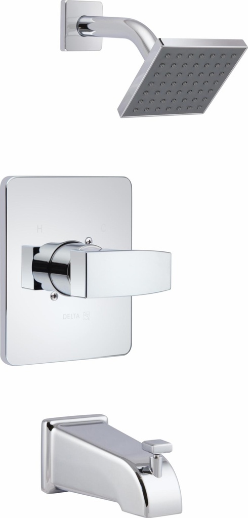 Modern Angular Tub and Shower Trim - Project Pack