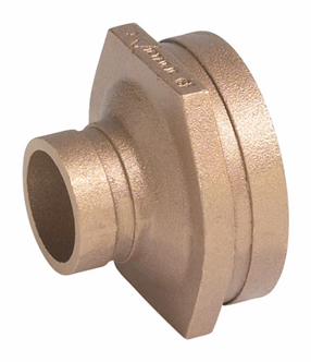 3" x 2" Wrot Copper Concentric Reducer GxG No. 650