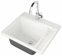 Evia Acrylic Drop-In Laundry Sink