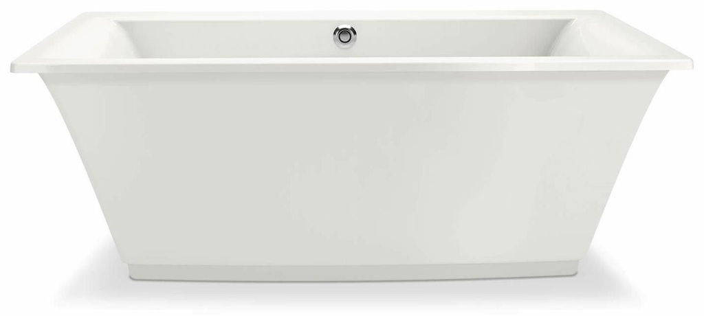 Optik 6636 Center Drain Freestading Tub
