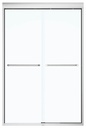 Kameleon 40-44" x 71" Alcove Sliding Shower Door with SoftClose & Towel Bar