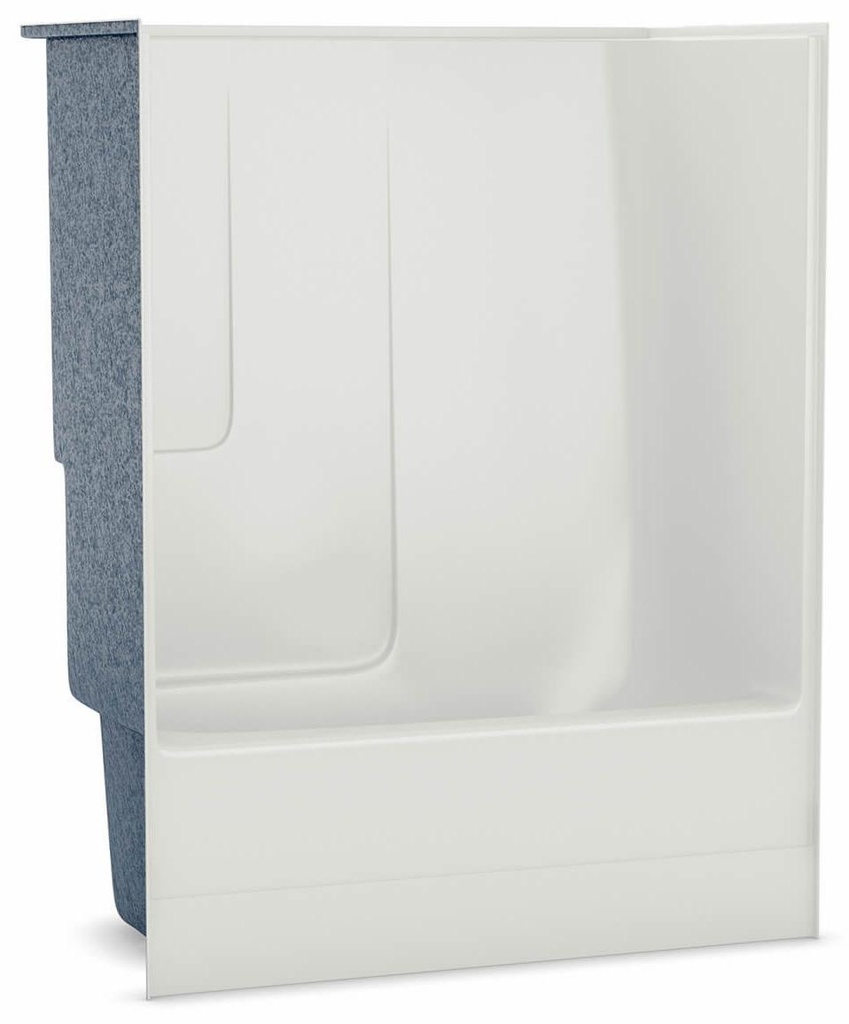 TSEA62 60" x 31" LH Drain Alcove 1-Piece Tub & Shower