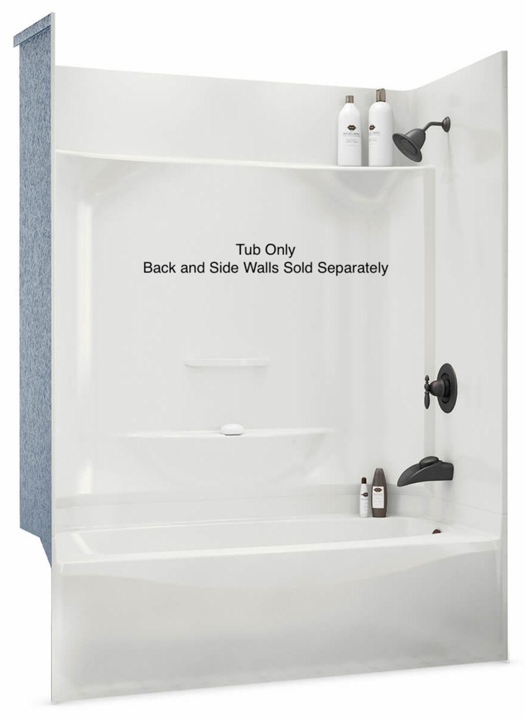 KDTS 3260 LH Drain Pinned Bathtub (Tub Only)